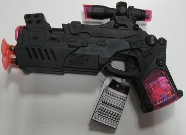Pistola giocattolo con dolci «Spy Gear Shooting gun» (Yummy Toys)
