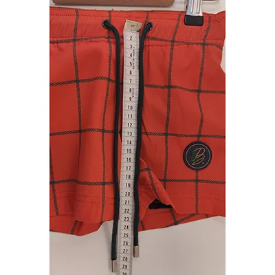 Pantaloncini da bagno «Squares boy orange» — foto 4 dell'alert A12/01424/24