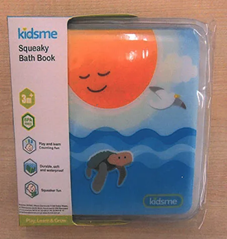 Giocattolo da bagno «Squeaky Bath Book» (kidsme)