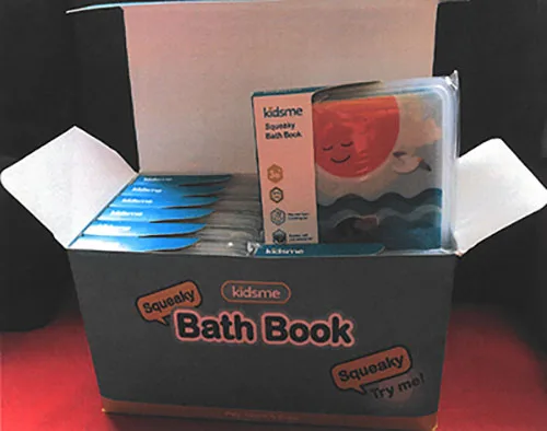 Giocattolo da bagno «Squeaky Bath Book» — foto 4 dell'alert A12/01856/21