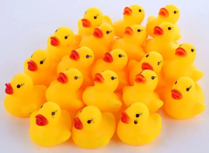 Giocattolo di plastica «Squeaky Rubber Ducks» (FEOLYGX)