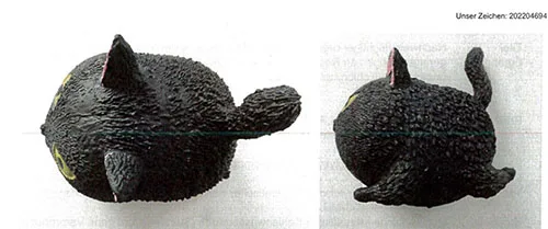 Giocattolo di spremere «Squeezable Angry Cat» (JOHNTOY)