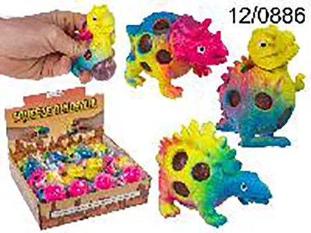 Giocattolo di spremere «Squeeze Dinosaur» (Out Of The Blue KG)