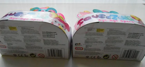 Giocattolo spremuto «Squeezoos Aye-aye Specs» — foto 2 dell'alert A12/0082/19