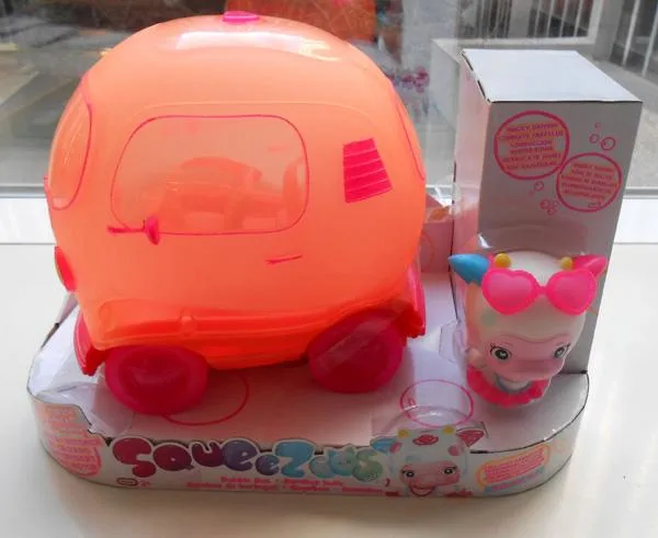 Bus di plastica con giocattolo squeezable «Squeezoos bubble bus» (Little Tikes)