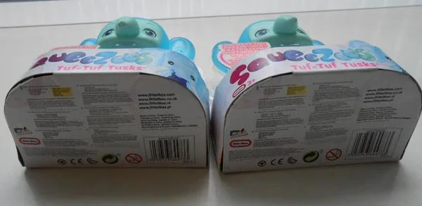 Giocattolo spremuto «Squeezoos Tuf-Tuf Tusks» — foto 2 dell'alert A12/0081/19