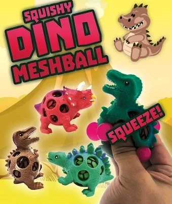Giocattolo spremuto «Squishy Dino Meshball»