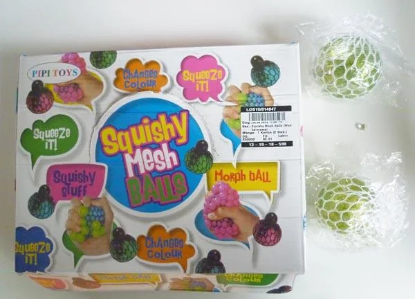 Giocattolo spremuto «Squishy Mesh Balls (Wabbelmasse)» (PIPI TOYS)
