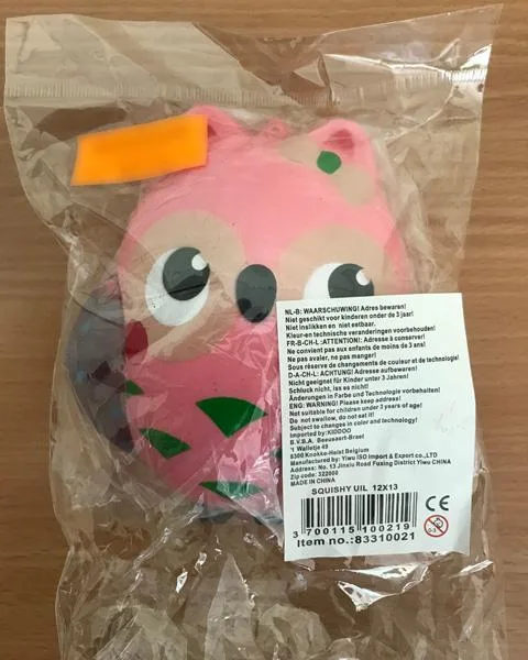 Giocattolo spremuto «Squishy uil» (Unknown)