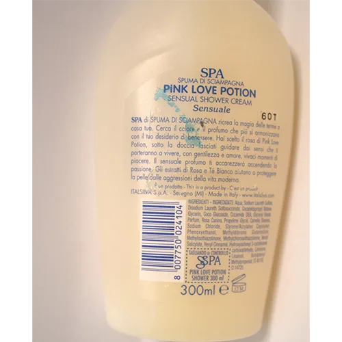 Crema doccia «SSpa - pink love potion» — foto 2 dell'alert SR/02381/26