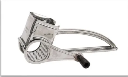 Grattugia «Stainless Steel Rotary Grater» (Kitchencraft)