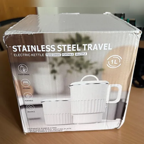 Bollitore elettrico «Stainless Steel Travel Electric Kettle» — foto 1 dell'alert SR/02499/26