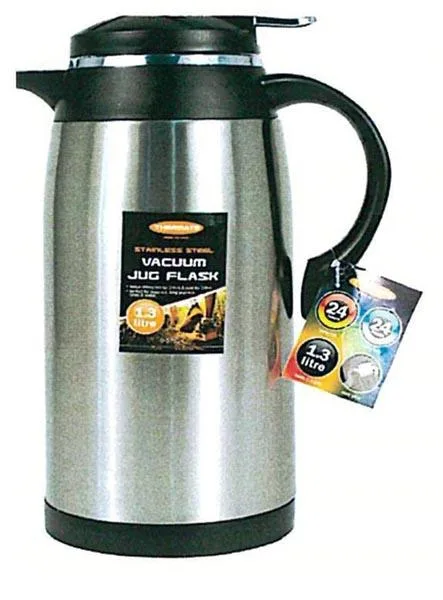 Flacone sottovuoto «Stainless Steel Vacuum Jug Flask» (Thermate)