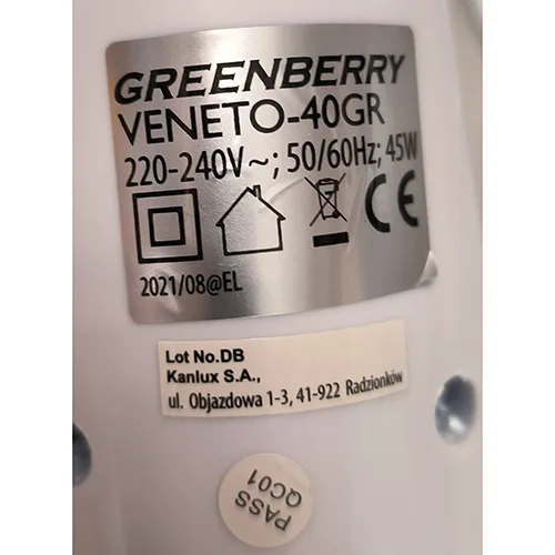 Ventilatore elettrico «Stand fan» — foto 6 dell'alert SR/02298/25