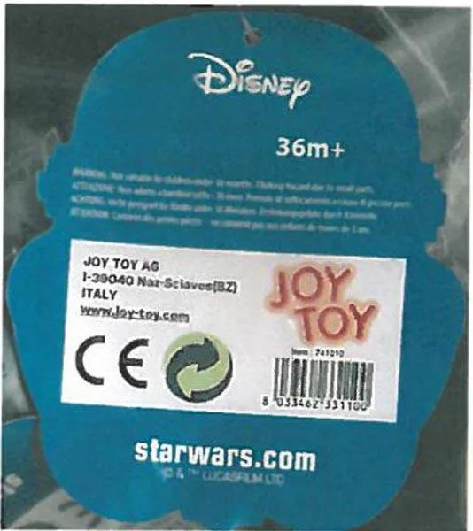 Portachiavi con figurina «Star Wars» (Disney / Joy Toy)