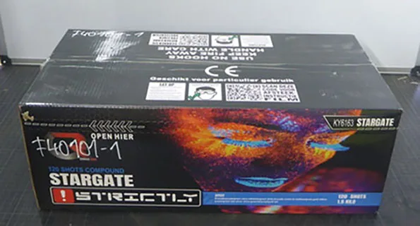 Fuochi d'artificio «Stargate» (China Red)