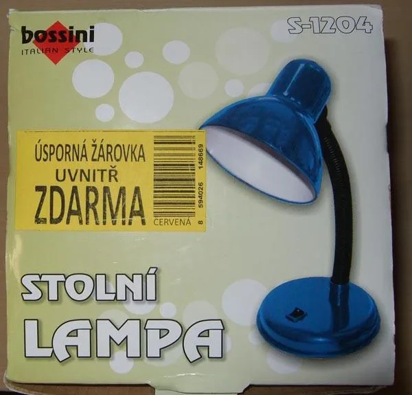 Lampada da tavolo «STOLNÁ LAMPA/STOLNÍ LAMPA ('table lamp')» — foto 2 dell'alert A12/0442/17