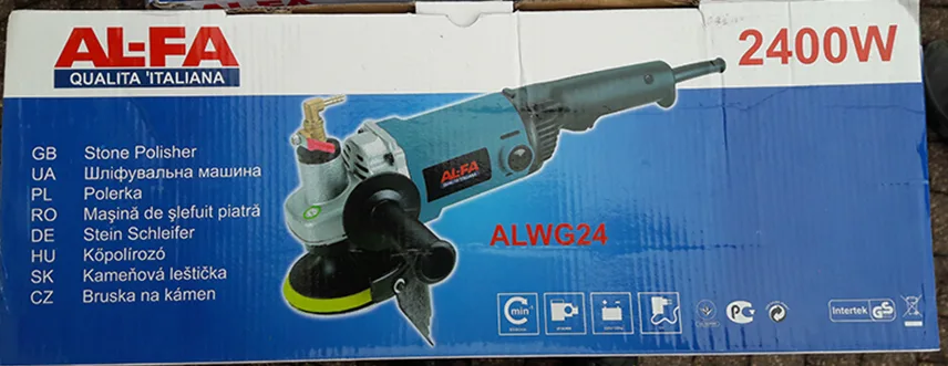 Lucidatrice di pietra «Stone Polisher» (AL-FA)