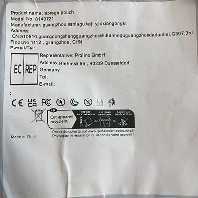Borsa impermeabile «Storage pouch» — foto 4 dell'alert SR/04208/25