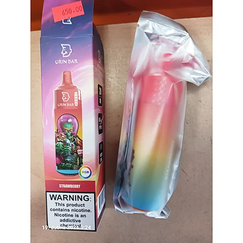 Sigaretta elettronica monouso «STRAWBERRY» (GRIN BAR 25000)