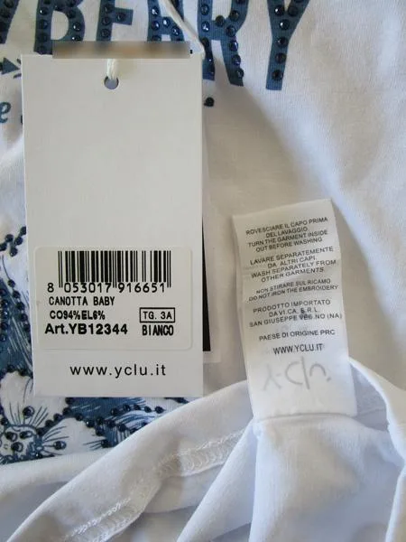 T-shirt senza maniche per ragazze «Strawberry» — foto 2 dell'alert A12/0705/19