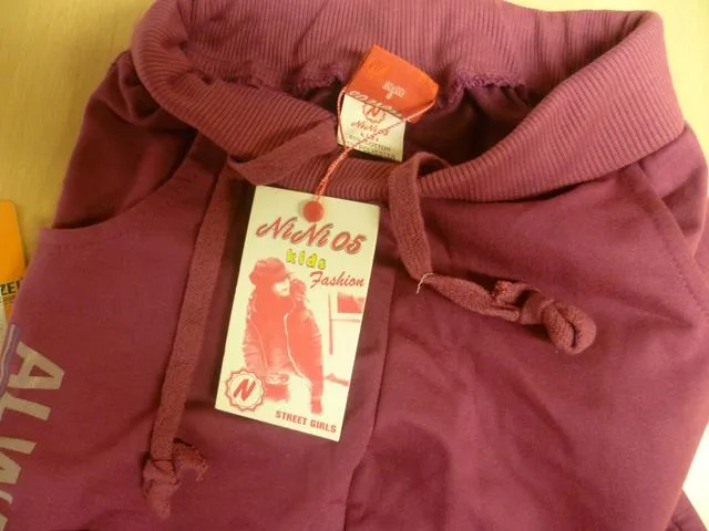 Pantaloni per bambini &amp; #13; &amp; #13; «Street Girl's fashion» (Ni-Ni 05)