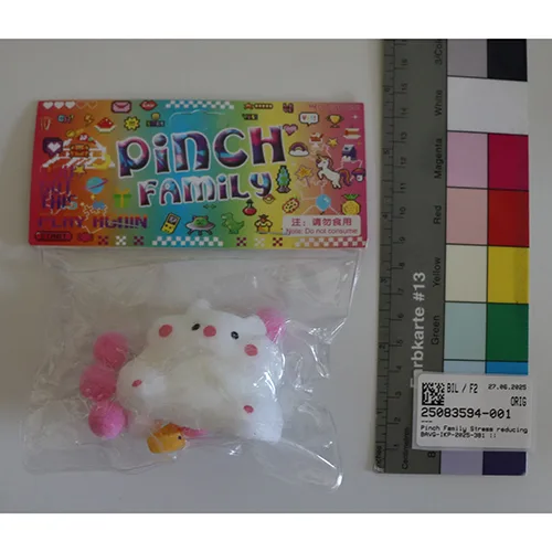 Giocattolo della palla di sforzo «Stress reducing Toys» (Pinch Family)