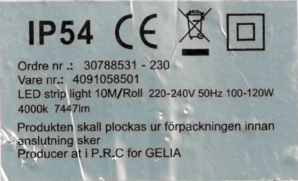 Striscia del LED — foto 2 dell'alert A12/01244/22