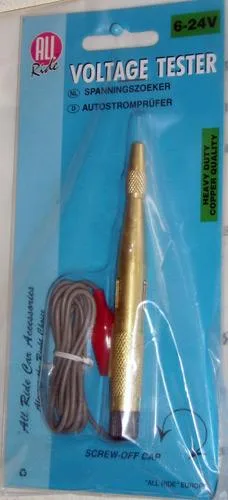 Strumento di prova e di misura elettrico: tester di tensione — foto 1 dell'alert 0001/07