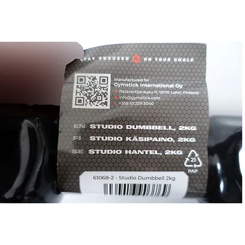 Manubri «Studio Dumbbell 2 kg soft vinyl cover» — foto 2 dell'alert SR/03957/25