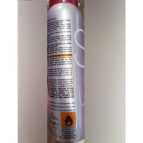 Mousse per capelli «STUDIOLINE SILK &amp; GLOSS FIXING MOUSSE» — foto 3 dell'alert A12/01356/24