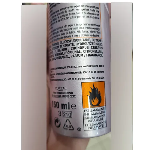 Mousse per capelli «STUDIOLINE SILK &amp; GLOSS FIXING MOUSSE» — foto 6 dell'alert A12/01356/24