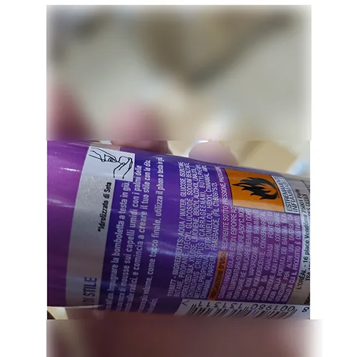Mousse per capelli «STUDIOLINE SILK & GLOSS MOUSSE VOLUME» — foto 6 dell'alert A12/01357/24