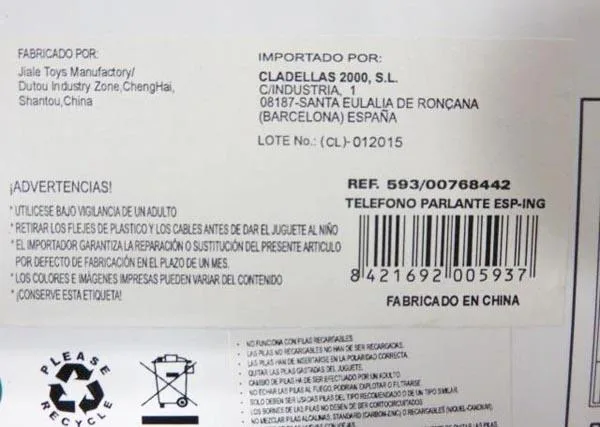 Telefono giocattolo «Study Telephone» — foto 4 dell'alert A12/0016/16