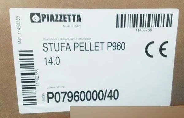 Stufa a pellet «Stufa Pellet» (PIAZZETTA)