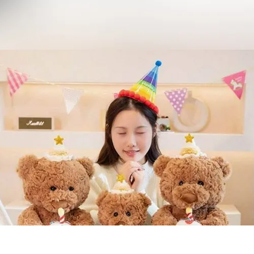 Giocattolo morbido «Stuffed Plush Toy- Hug Series birthday Bear push Toy» — foto 4 dell'alert SR/00193/26