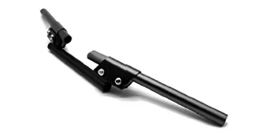 Moto/parte di ricambio «Stummellenker 22mm mit Lenkrohr Zaddox Lenkererhöhung universal Alu schwarz» — foto 1 dell'alert A12/01253/22