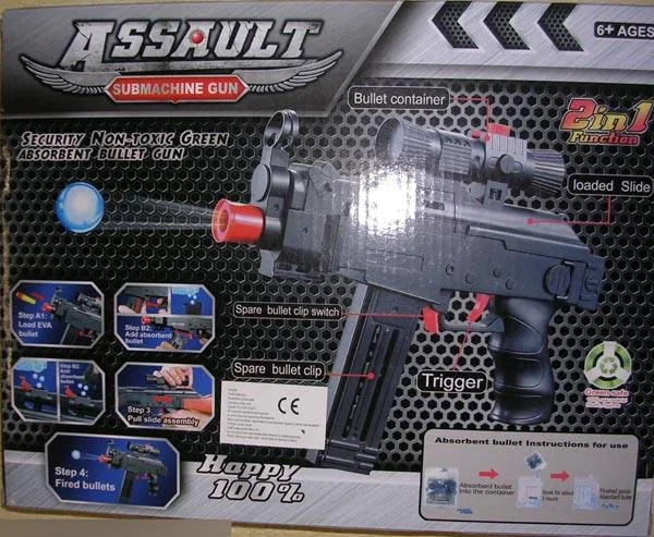 Set di armi giocattolo «Submachine Gun» — foto 3 dell'alert A12/1529/17