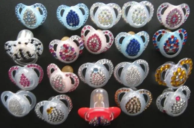 Succhietti "Bling Dummies/Soothers" &amp; #13; &amp; #13; (Various (altered official brands))