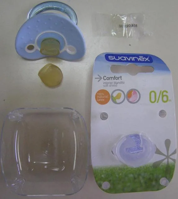 Succhietto "Comfort Latex Soother" &amp; #13; &amp; #13; (Suavinex)