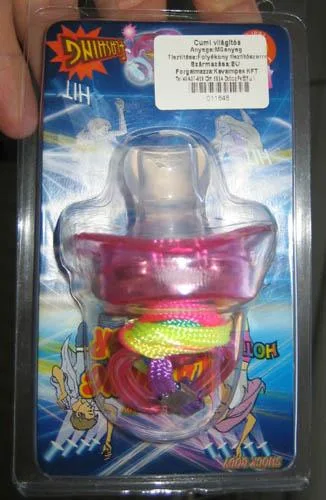 Succhietto di plastica – Ciuccio per lampeggiare caldo — foto 2 dell'alert 0190/07