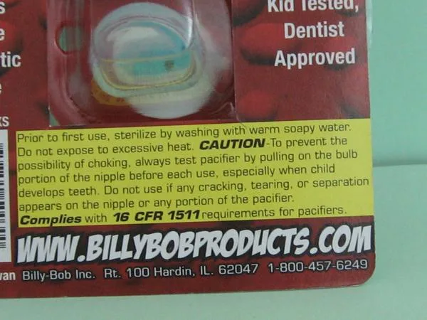 Succhietto/Pacifier (Billy Bob)