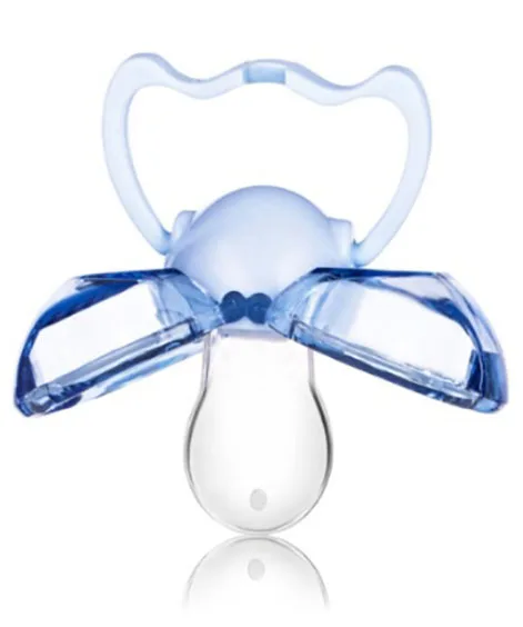 Succhietto per bambini «Sucette anti-poussière en silicone Silicone Le sommeil de bébé Calme la bouche ne contie…» (mumlove)