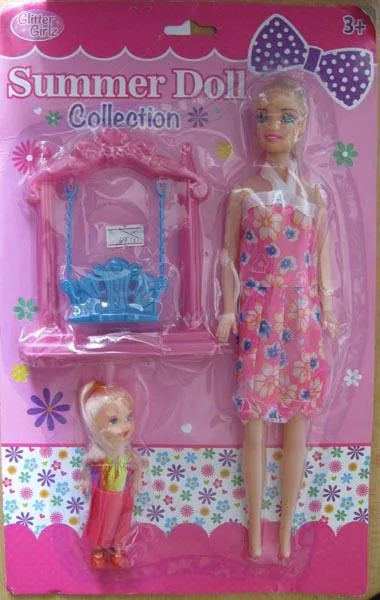 Bambola di plastica «Summer Doll Collection» (Glitter Girlz)