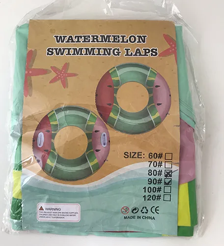 Anello di nuoto «Summer Inflatable Swimming Rings Pool Float Tube Round Shaped Swim Rings Adult» — foto 2 dell'alert A12/00195/22