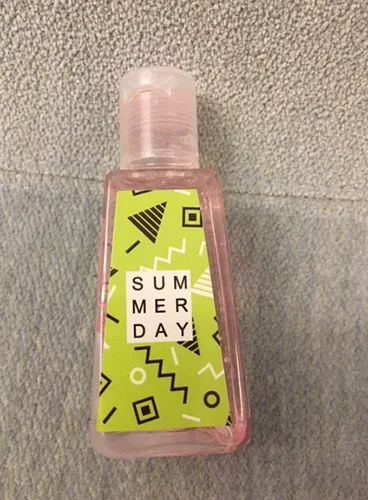Disinfettante per le mani «Summerday hand sanitizer» — foto 1 dell'alert A12/00208/21