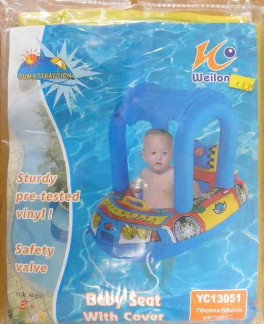 Seggiolino per bambini con copertina & #13; & #13; «Sun Attraction - Baby seat with cover» — foto 1 dell'alert A12/1096/12