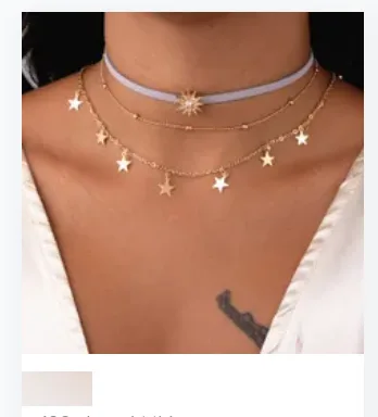 Collana di collane «Sun Necklace» — foto 3 dell'alert A12/00193/23