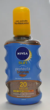 Olio di sole «Sun protect & Bronze» — foto 1 dell'alert A12/01526/23