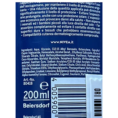 Latte solare «Sun protect &amp; hydrate protezione "6"» — foto 2 dell'alert A12/02243/24